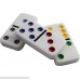 Regal Games Double 15 Mexican Train Dominoes with Wooden Hub and Metal Trains B07JP5S7DF